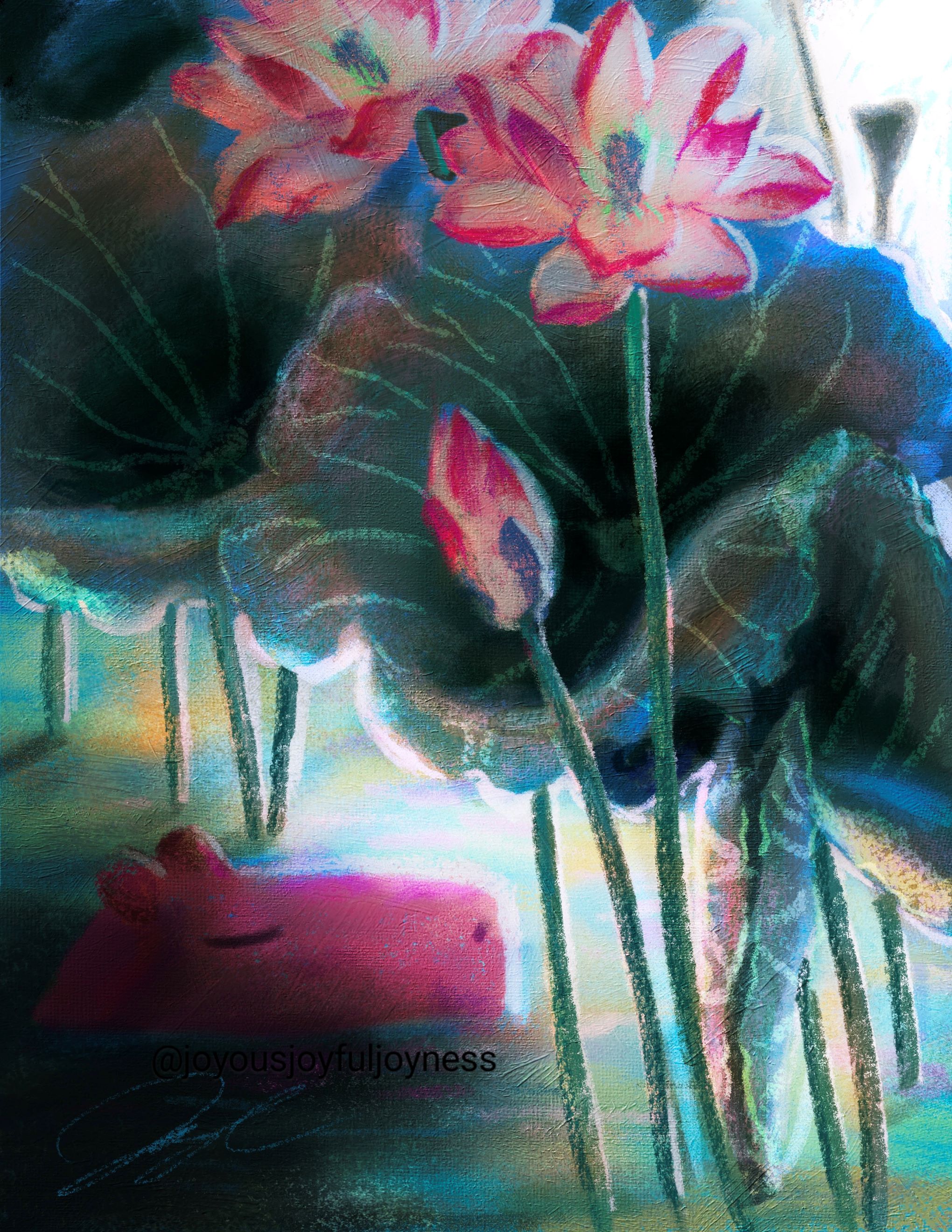 Sending Peace and Calm with My Joyful Capybara Paintings... Hugs to All! [OC]