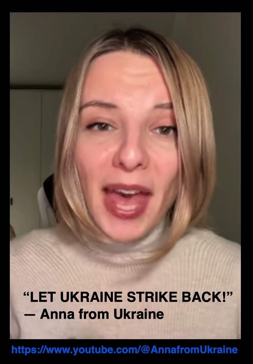 Empowering Voices: Anna from Ukraine Calls for a Strong Response