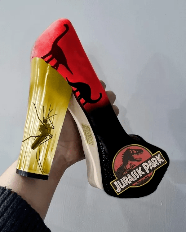 When Dinosaurs Meet Footwear: The Jurassic Shoe Chronicles