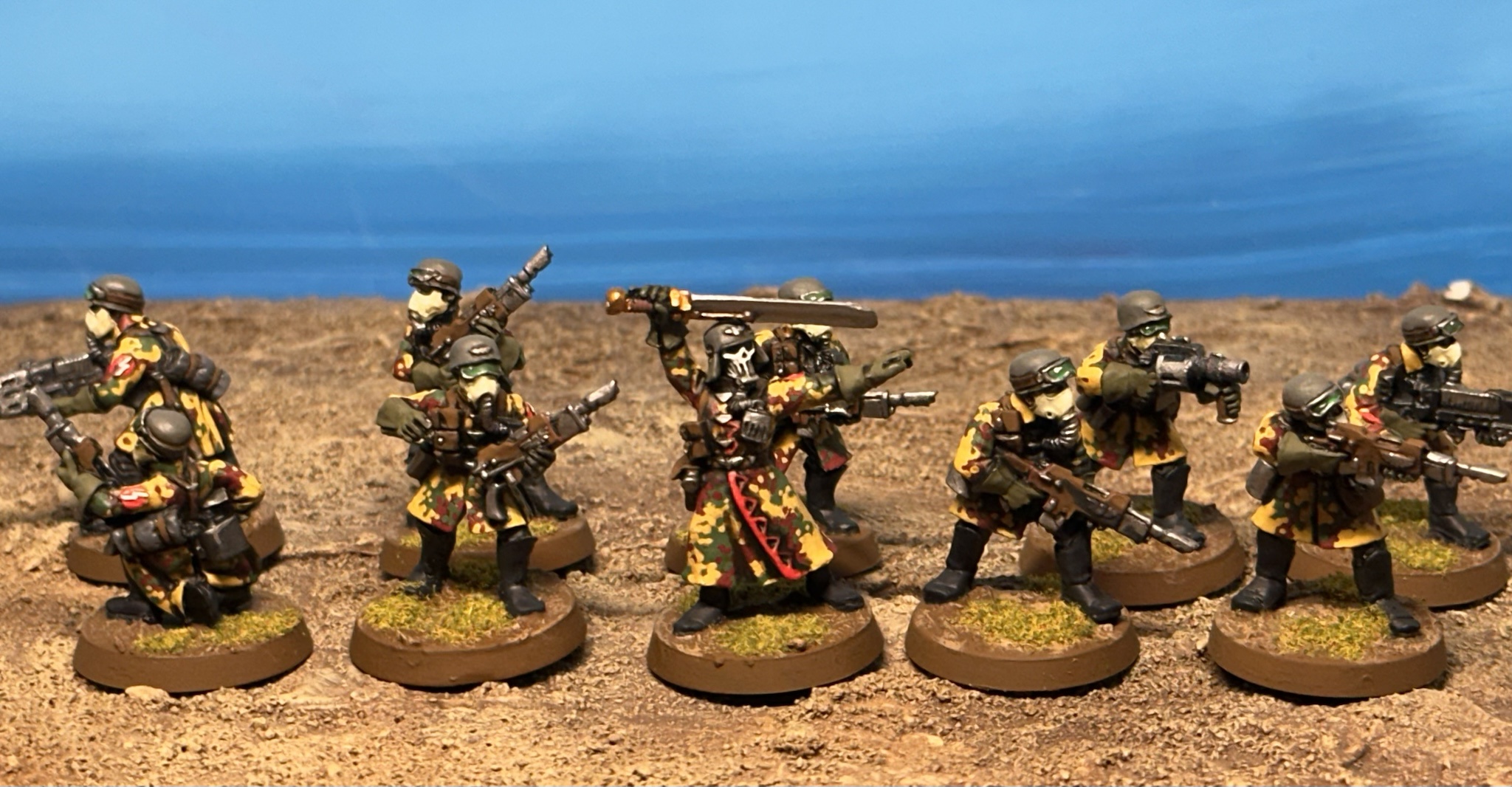 Check Out My Finished Batch of Steel Legion Miniatures!