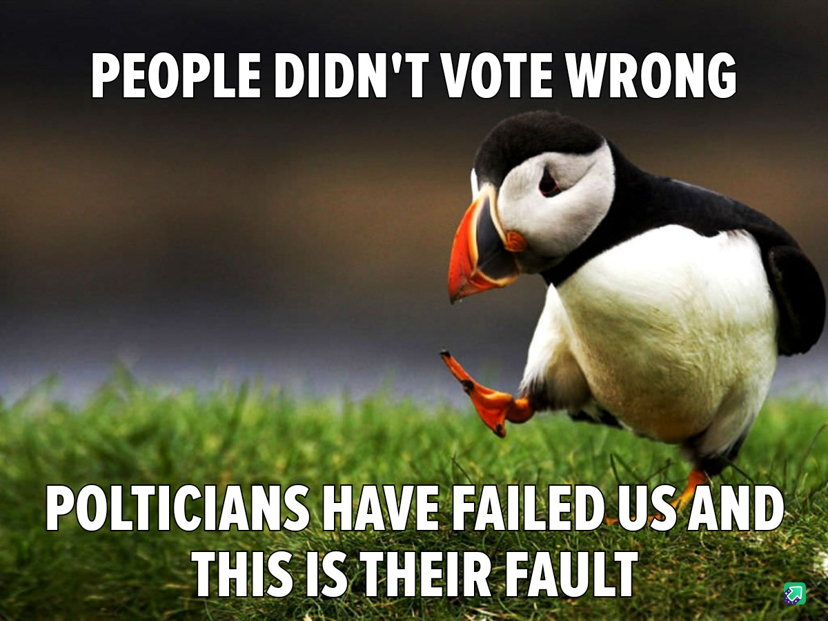 So you want to talk about politics?