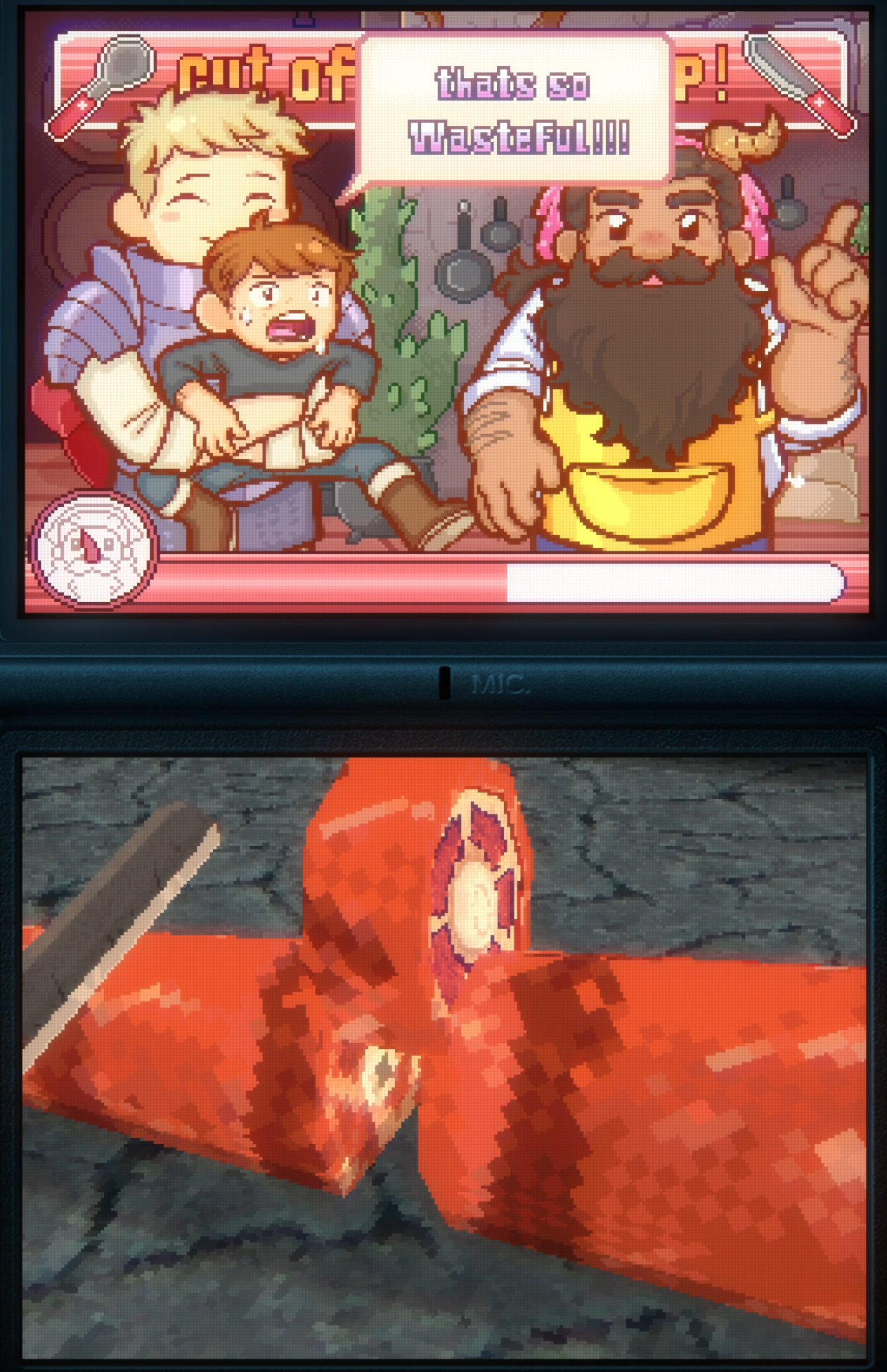 Epic Adventures in Delicious Dungeon on Nintendo DS