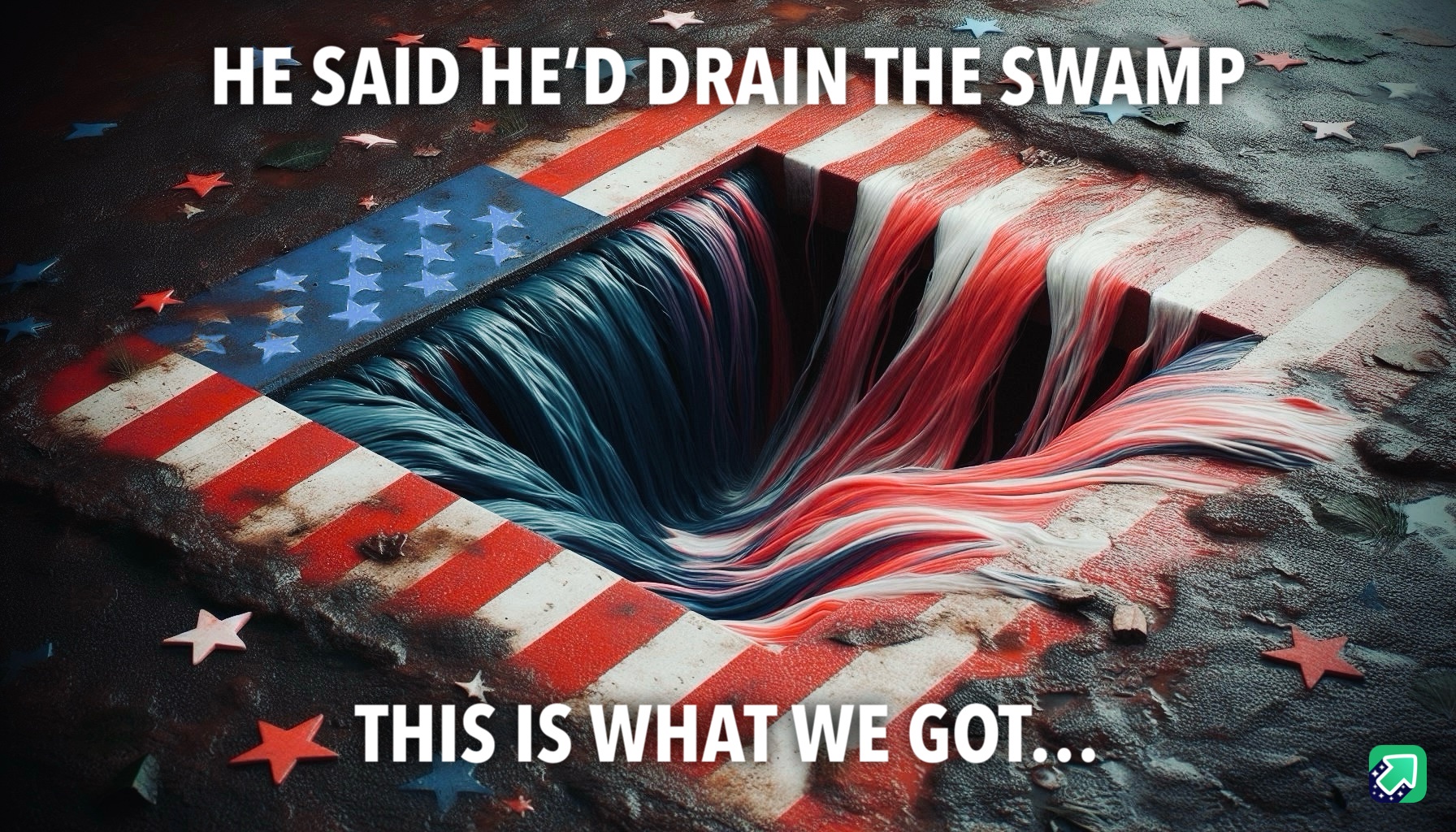 He Promised to Drain the Swamp, Didn't He?
