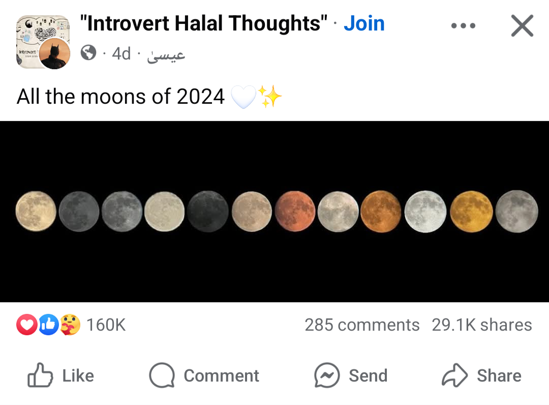 Mark Your Calendars for the Full Moons of 2024