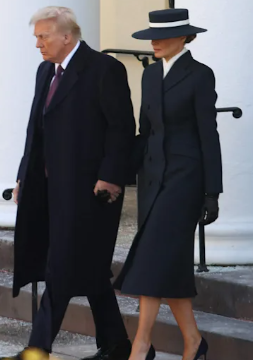 Melania's Mourning Look: A First Lady in Grief