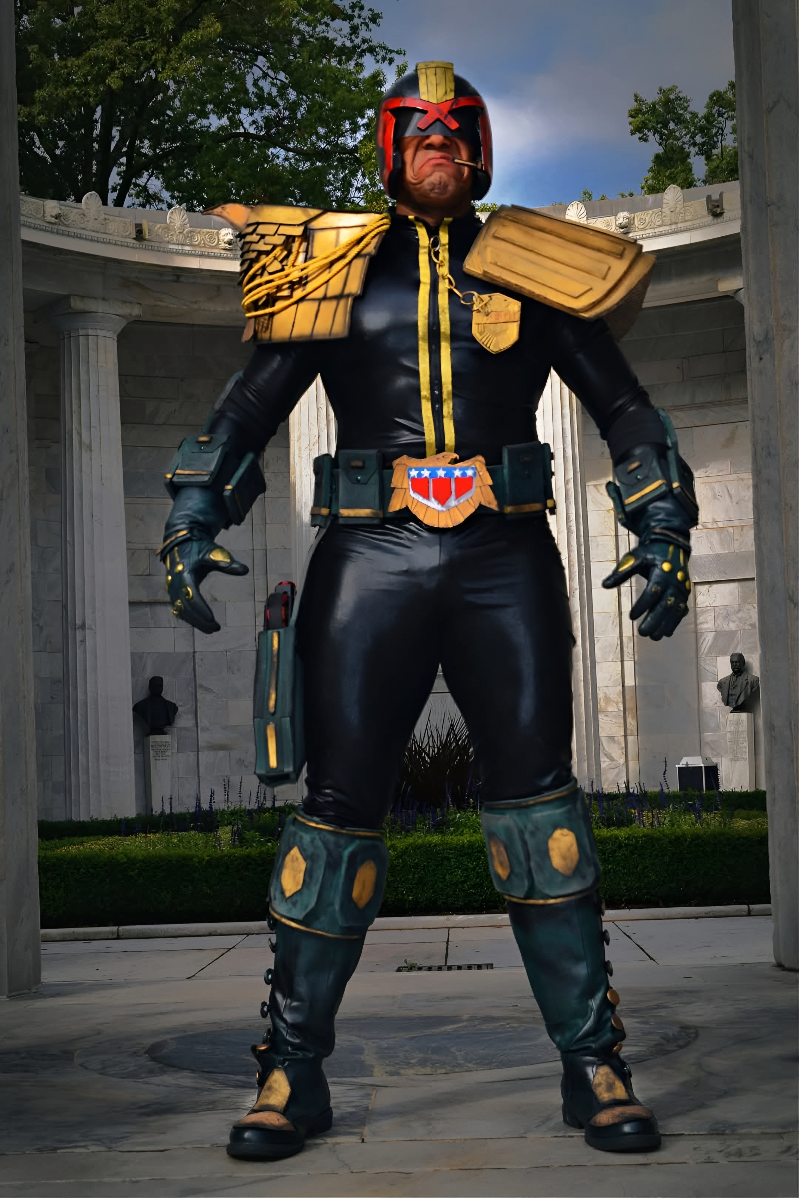 Judge Dredd as a Mage: A Unique Twist on a Classic