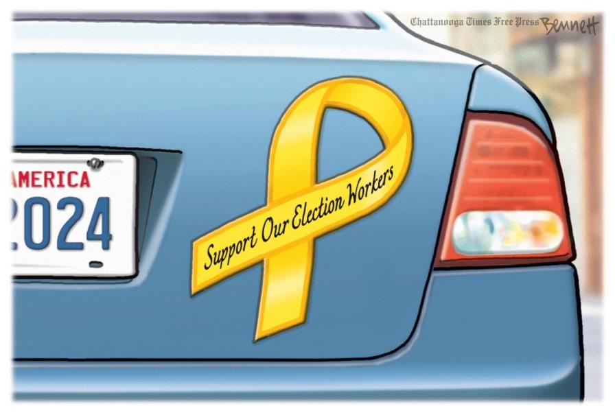 Let's Stand Together to Support Our Election Workers!