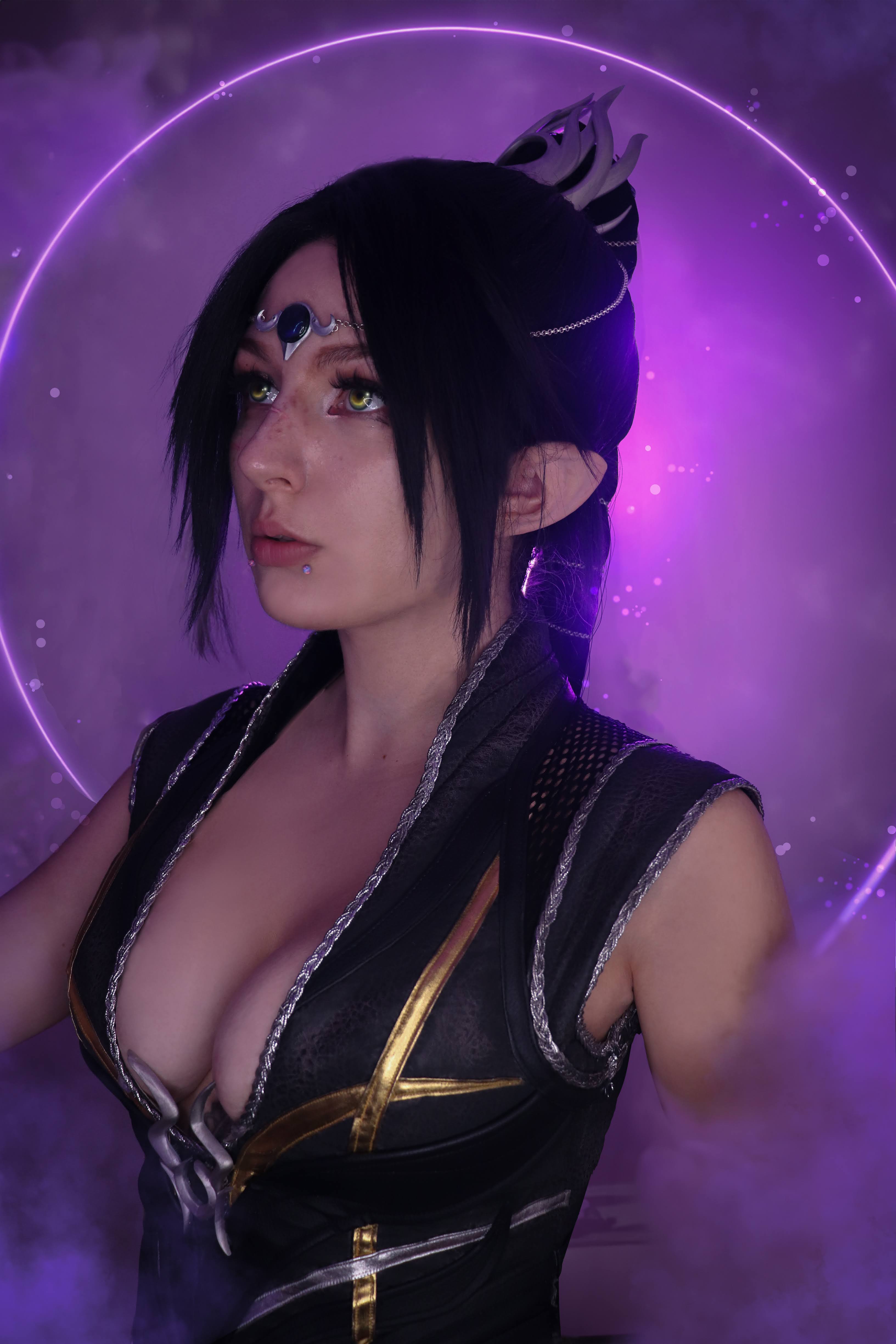 Check out my homemade Shadowheart cosplay!