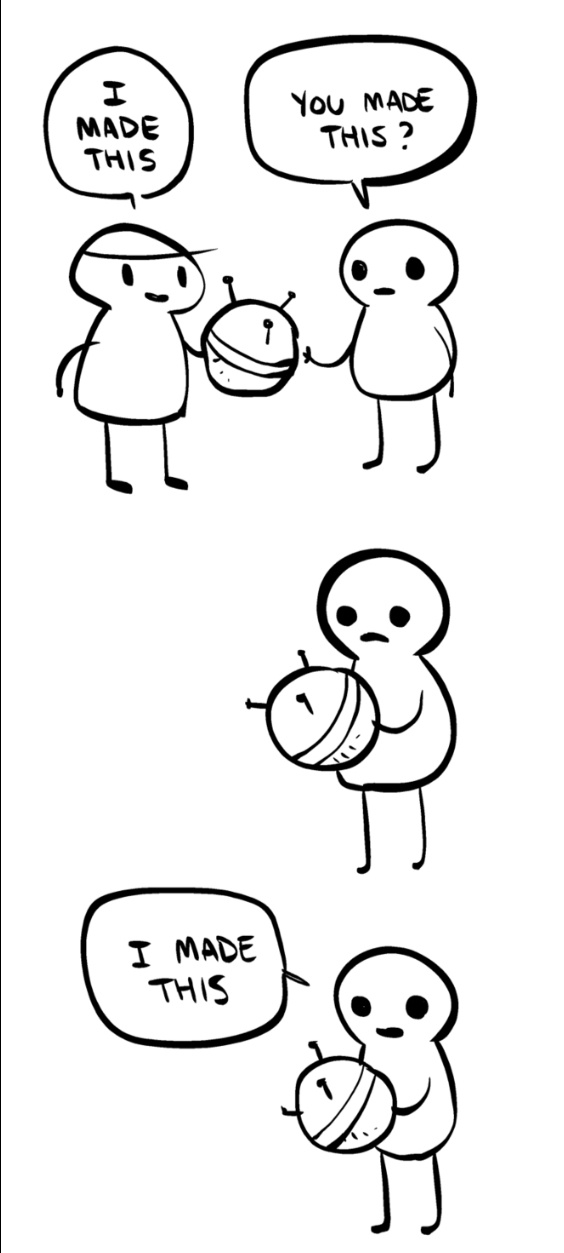 I Crafted This Masterpiece