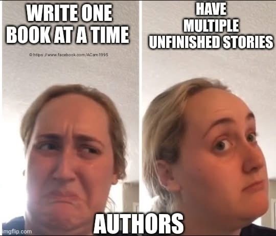 Just your typical writer moments...