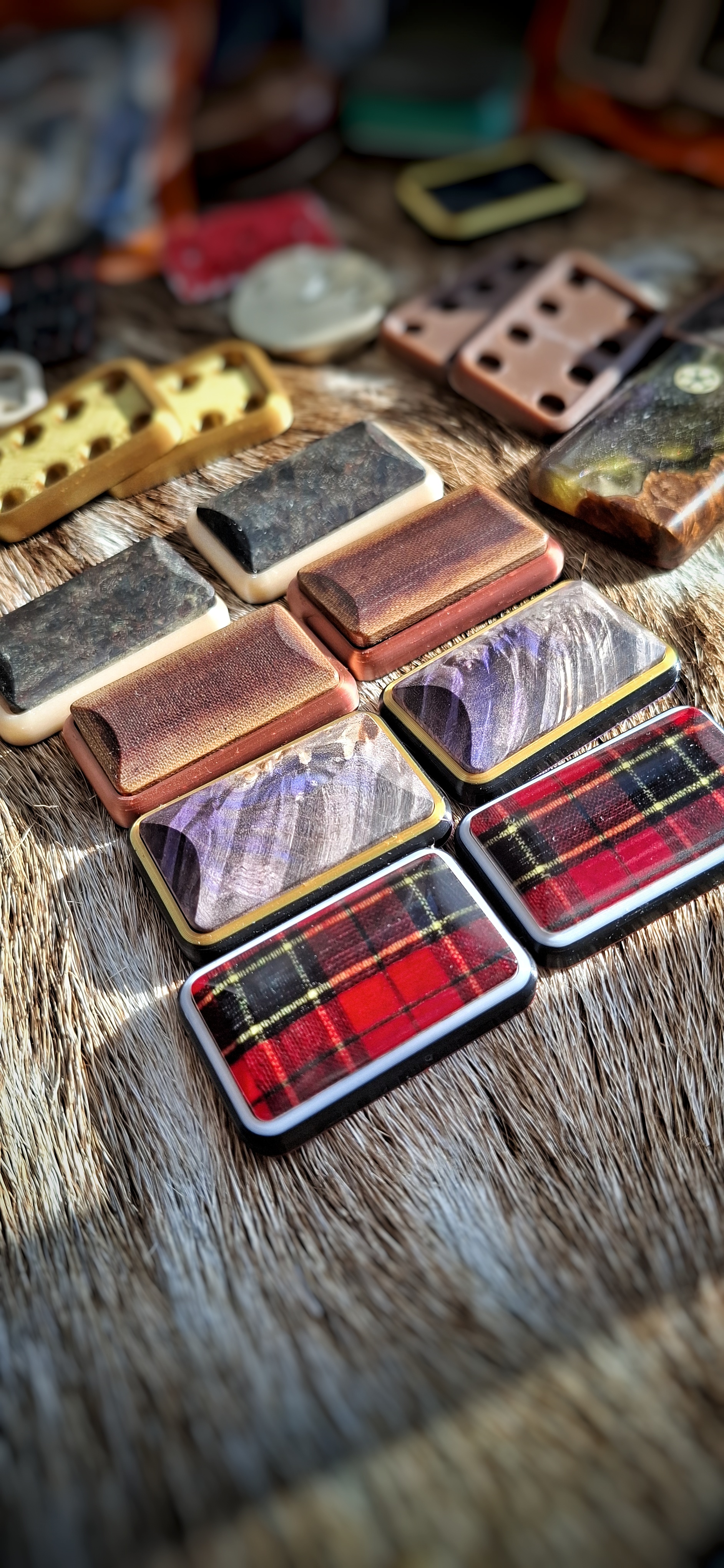 Crafting Unique Fidget Sliders with Stunning Micarta and Stabilized Maple Burl Inlays