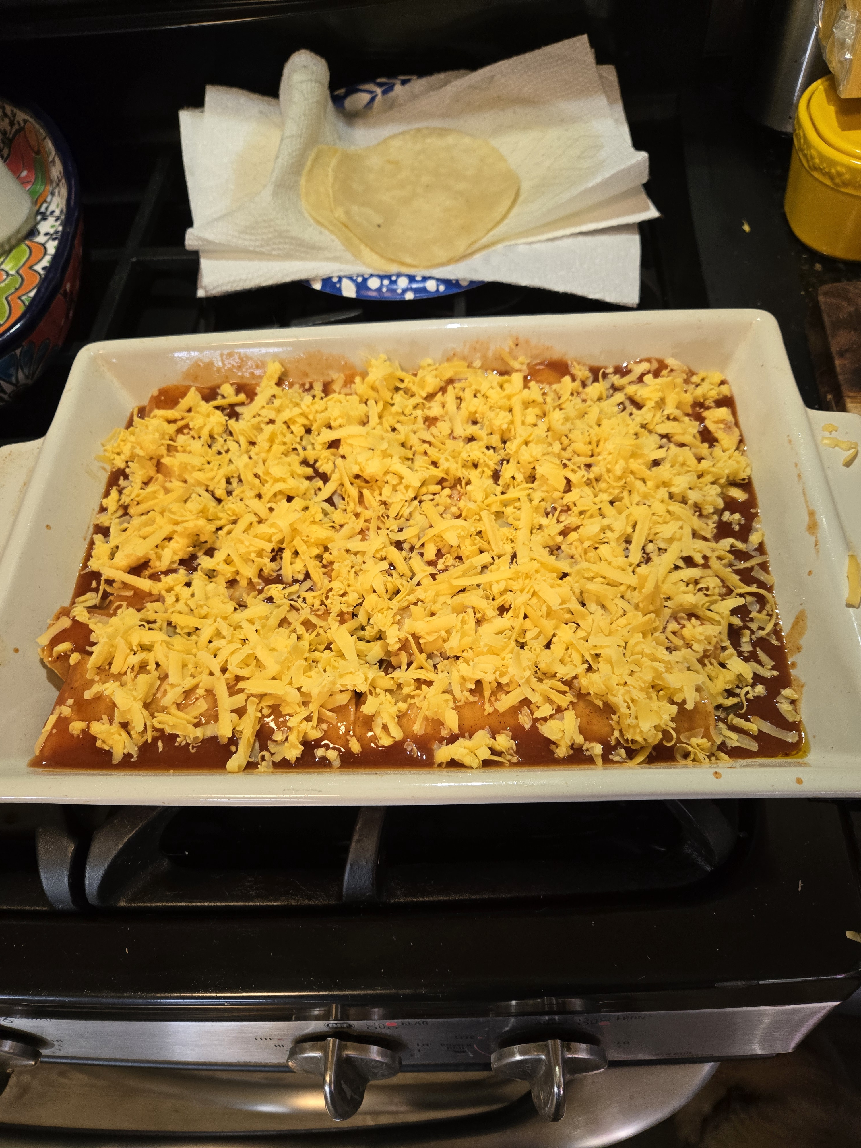 Delicious Shredded Beef Enchiladas: Homemade Goodness with Iron Mike's Touch!