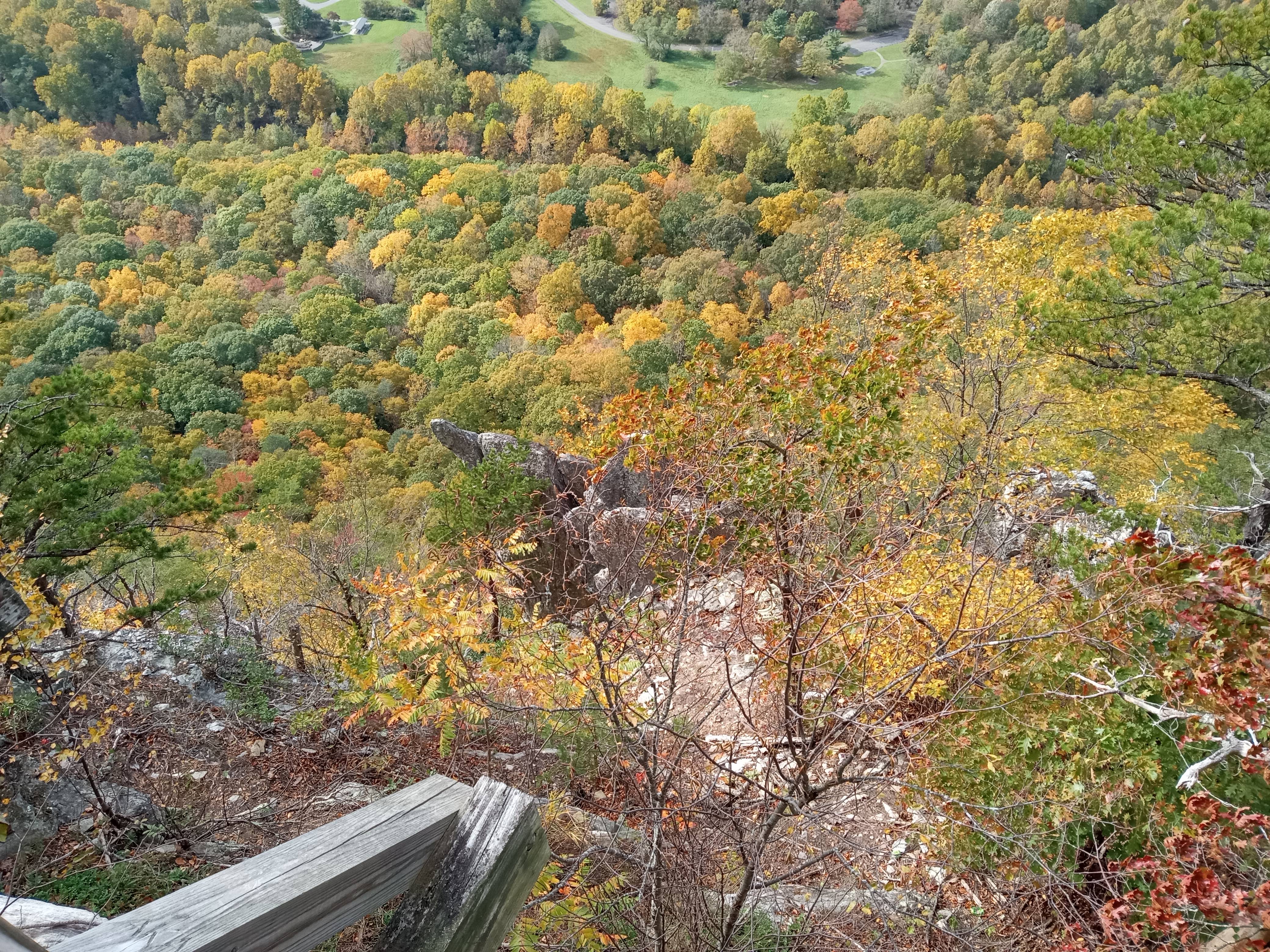 Exploring the Majestic Seneca Rocks in West Virginia - A Journey to Seneca Rocks-Spruce Knob National Recreation Area on October 15, 2024