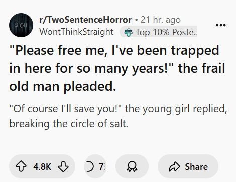 The classic tale of a clueless girl.