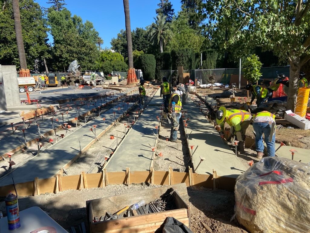Honoring our heroes at the firefighter memorial pour