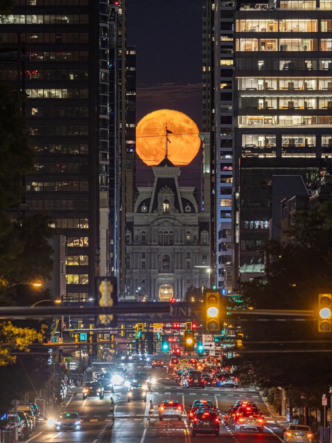 A Beautiful Full Moon Night