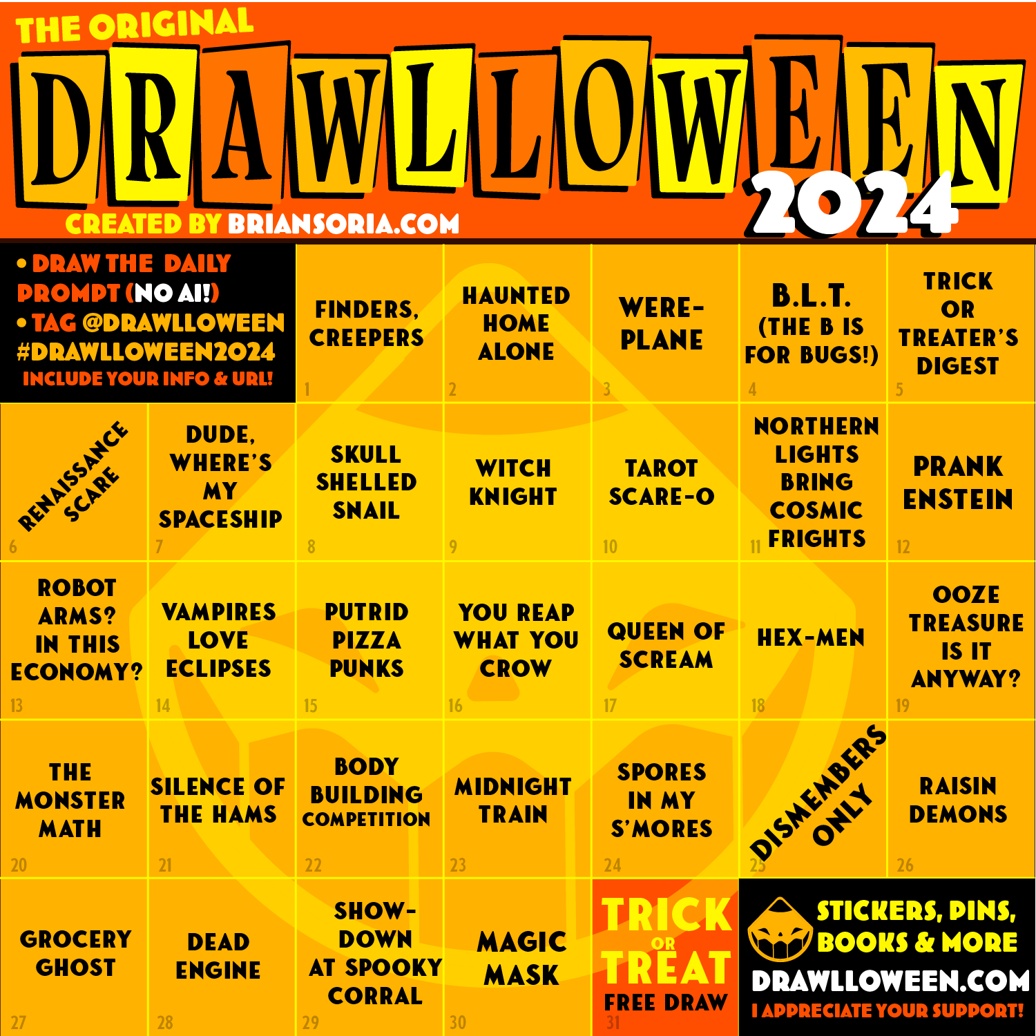 Get Ready for Drawlloween 2024: Unleash Your Creativity!