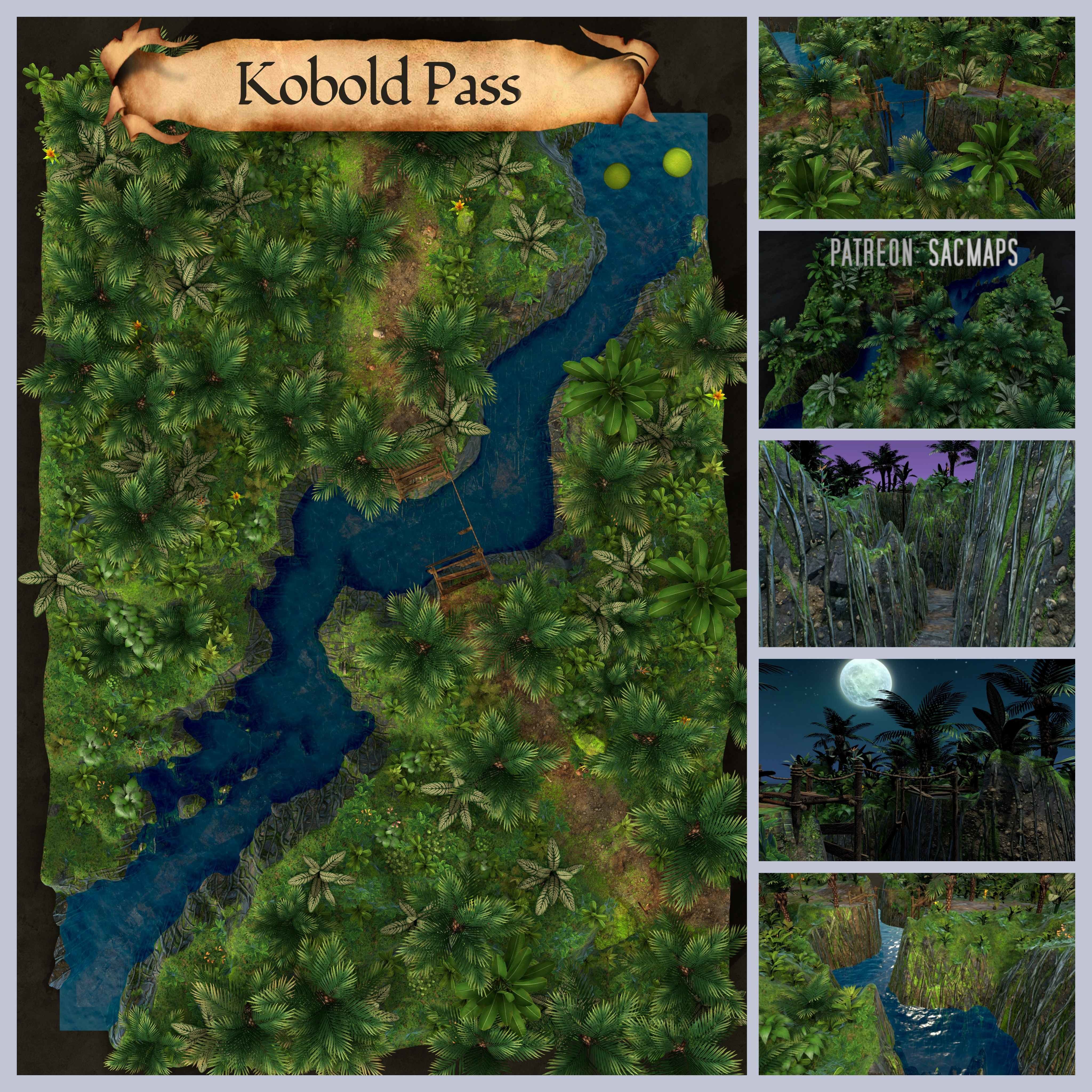 Explore Kobold Pass: Your Free Source for DnD and TTRPG Maps