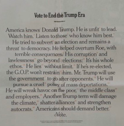 A Deep Dive into the New York Times Editorial