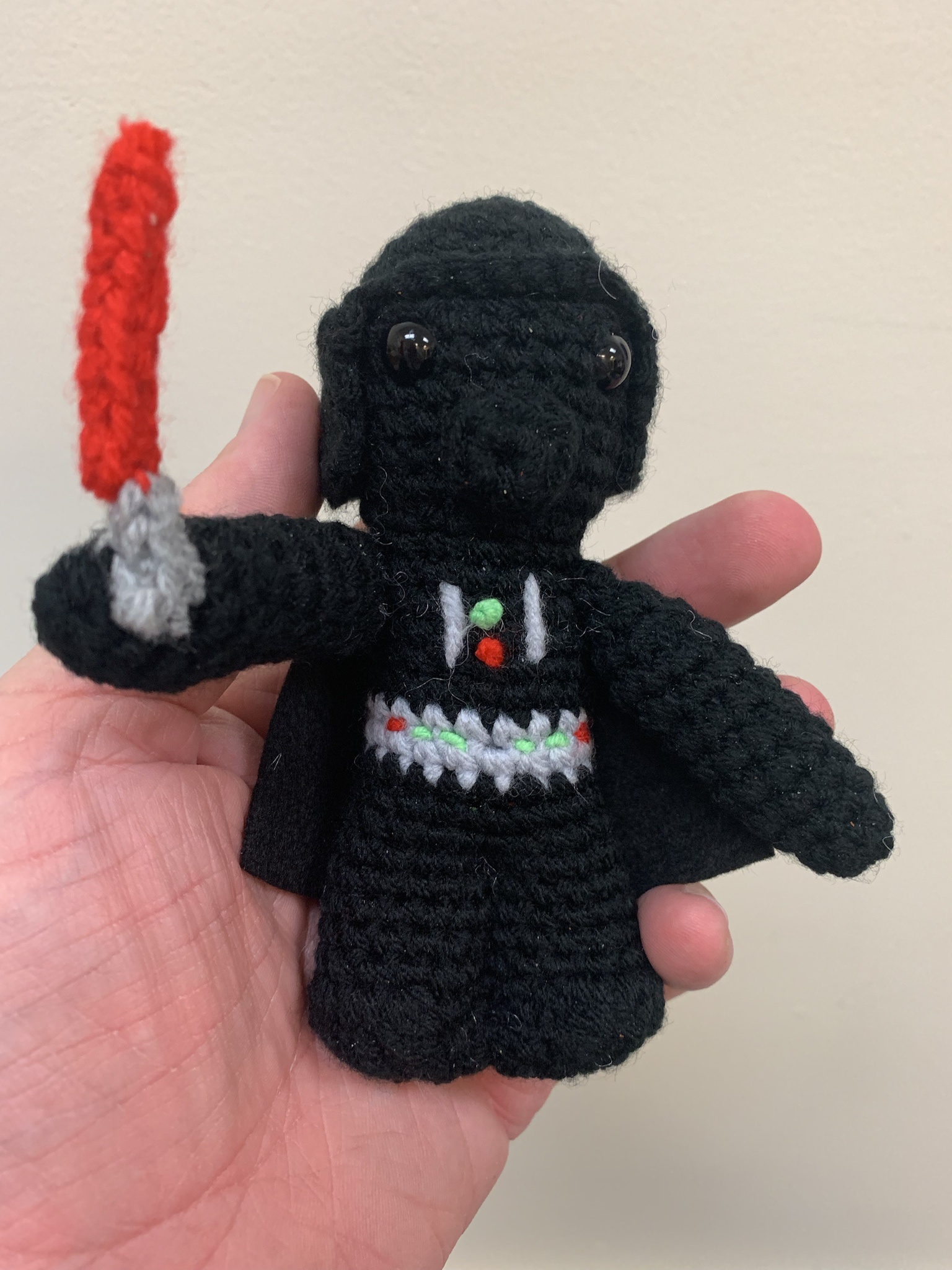 More Star Wars Crochet Creations: Vader and a Stormtrooper!