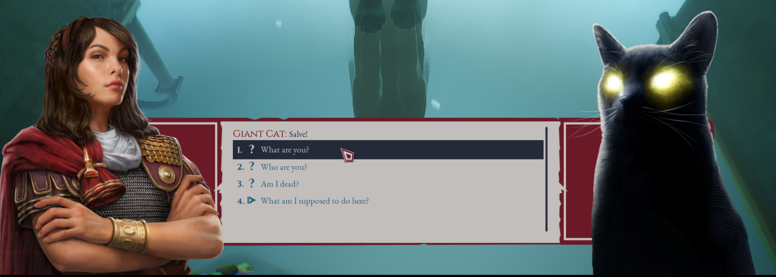 I took a mystical leaf from a shaman, and now a cat thinks it's me in the afterlife!