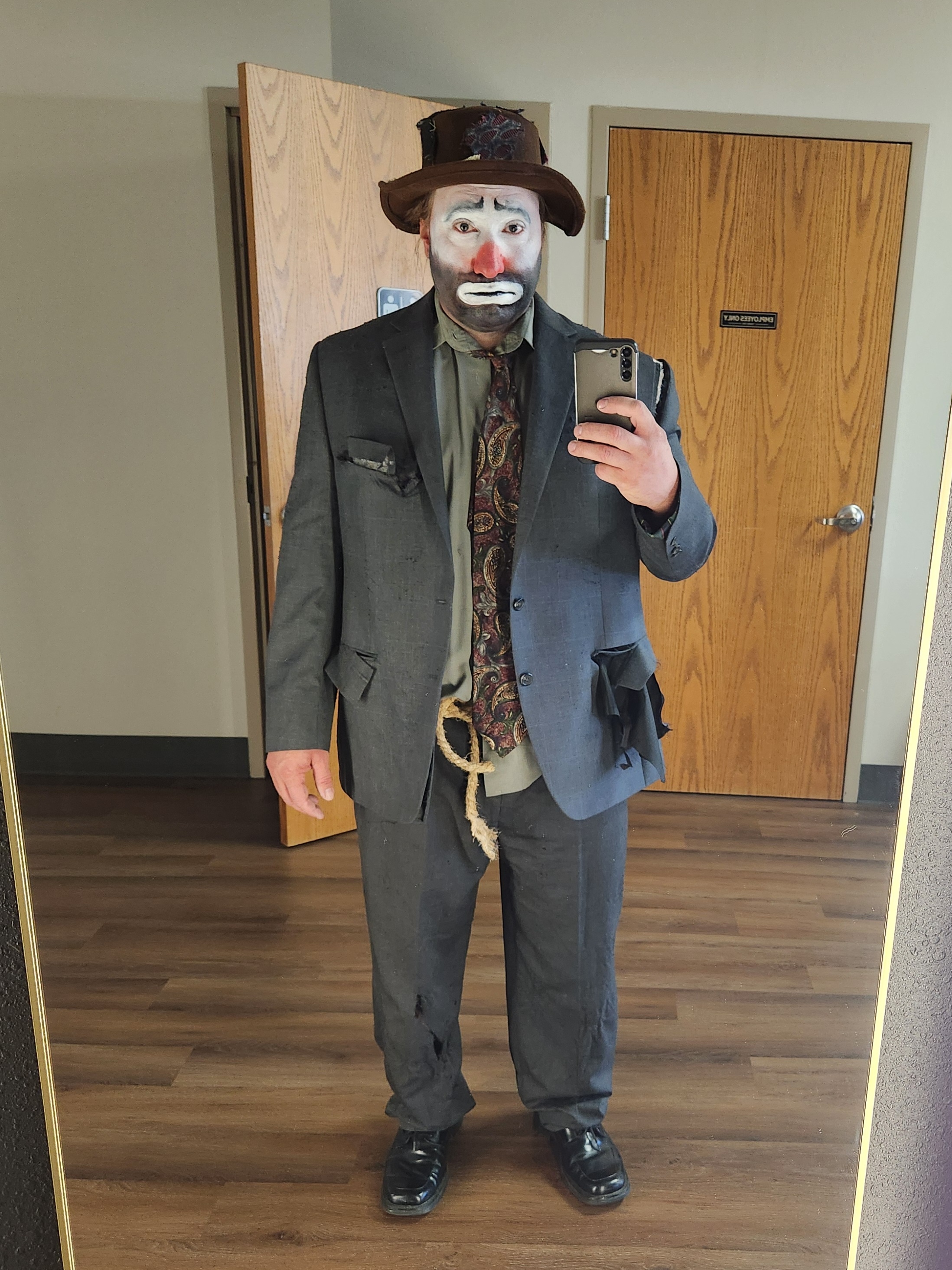 Embracing My Inner Emmett Kelly This Year