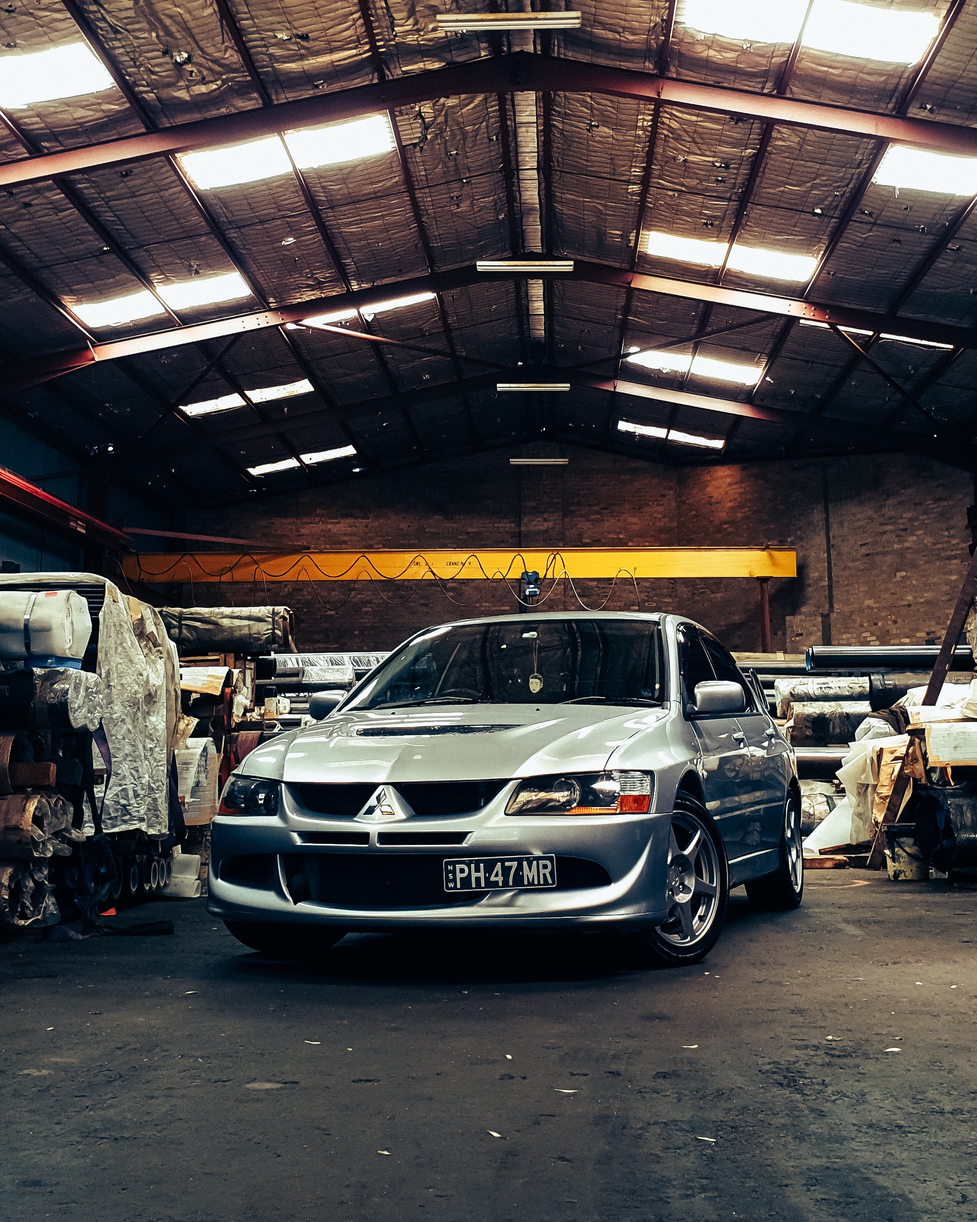 Here’s my pride and joy: my '04 Evo 8 MR!