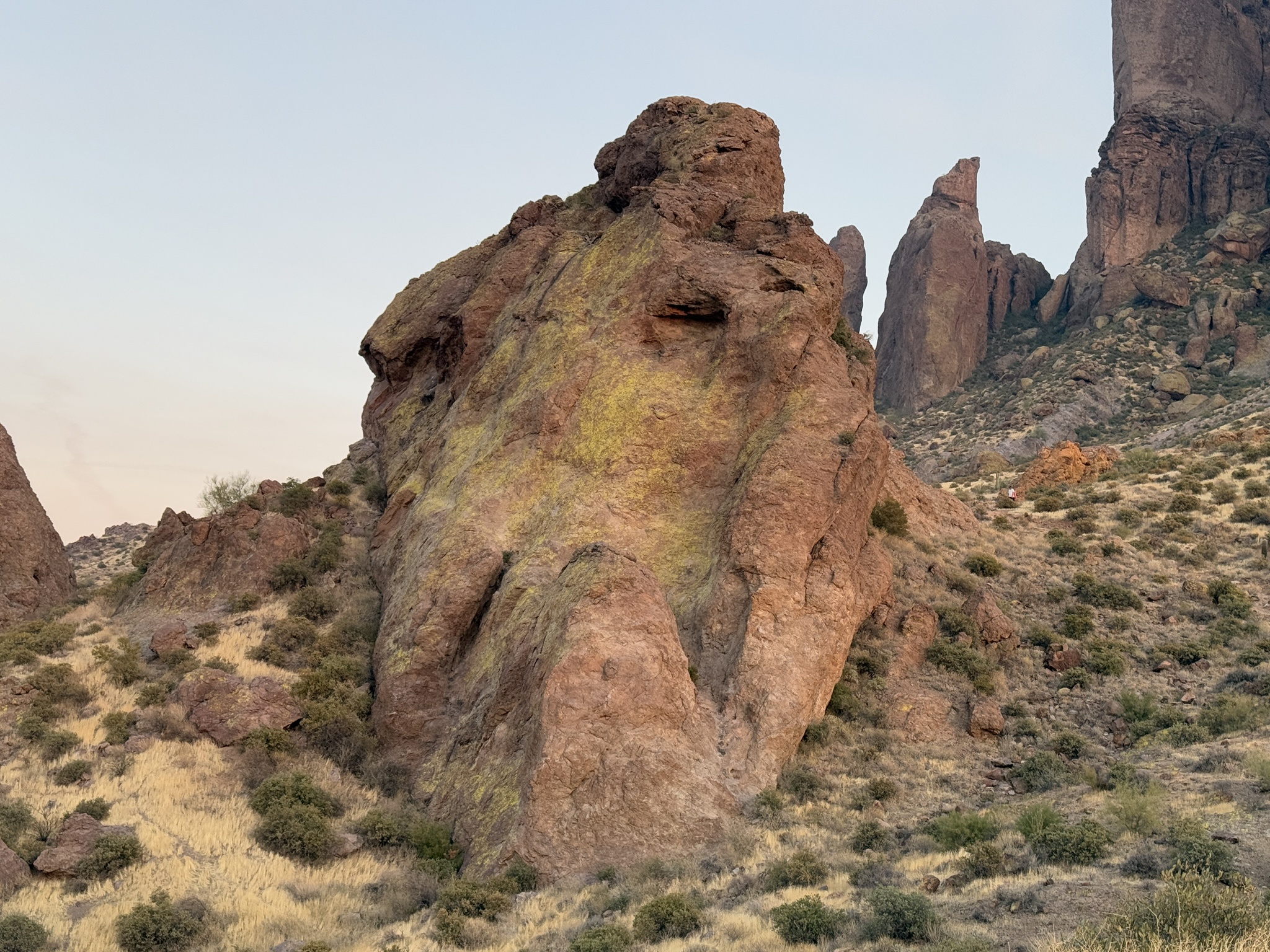 Just a Simple Post Featuring a Rock