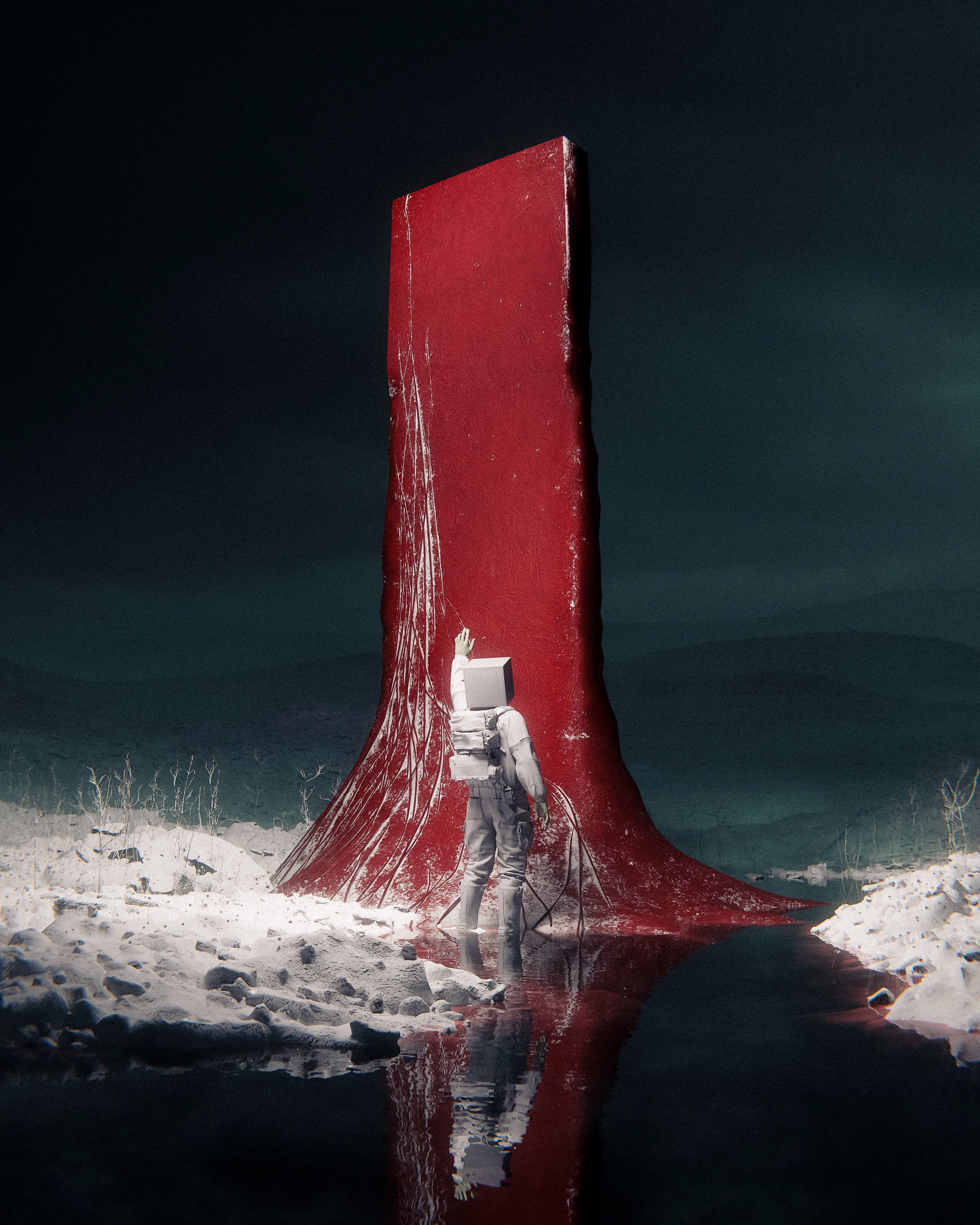 The Crimson Genesis Artwork by Huleeb