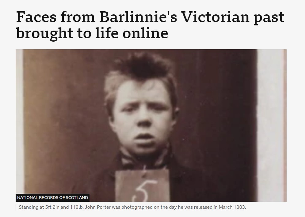 A Glimpse into a Life of Crime