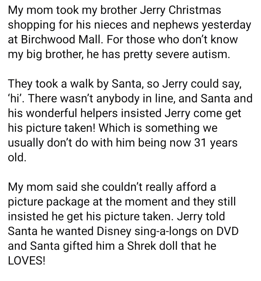 So Thrilled for This Guy! Christmas Magic is Real and Kindness Matters!