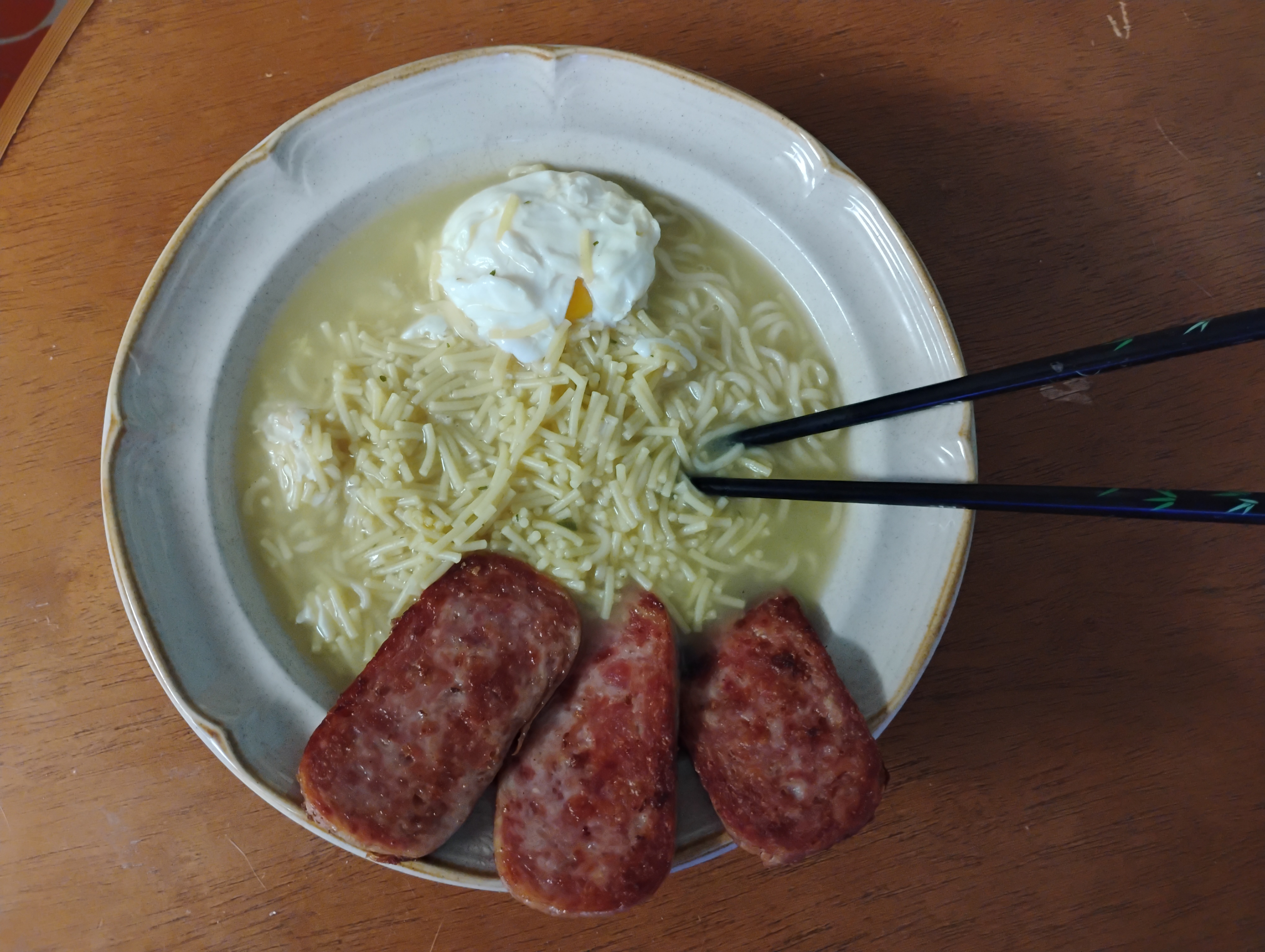 Behold: My Culinary Creation of Trash Ramen