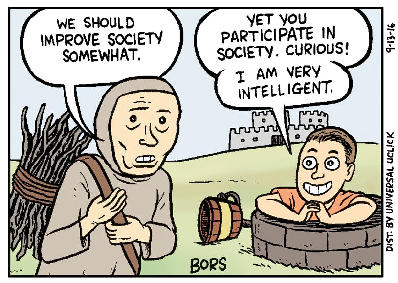 A display of remarkable intelligence.