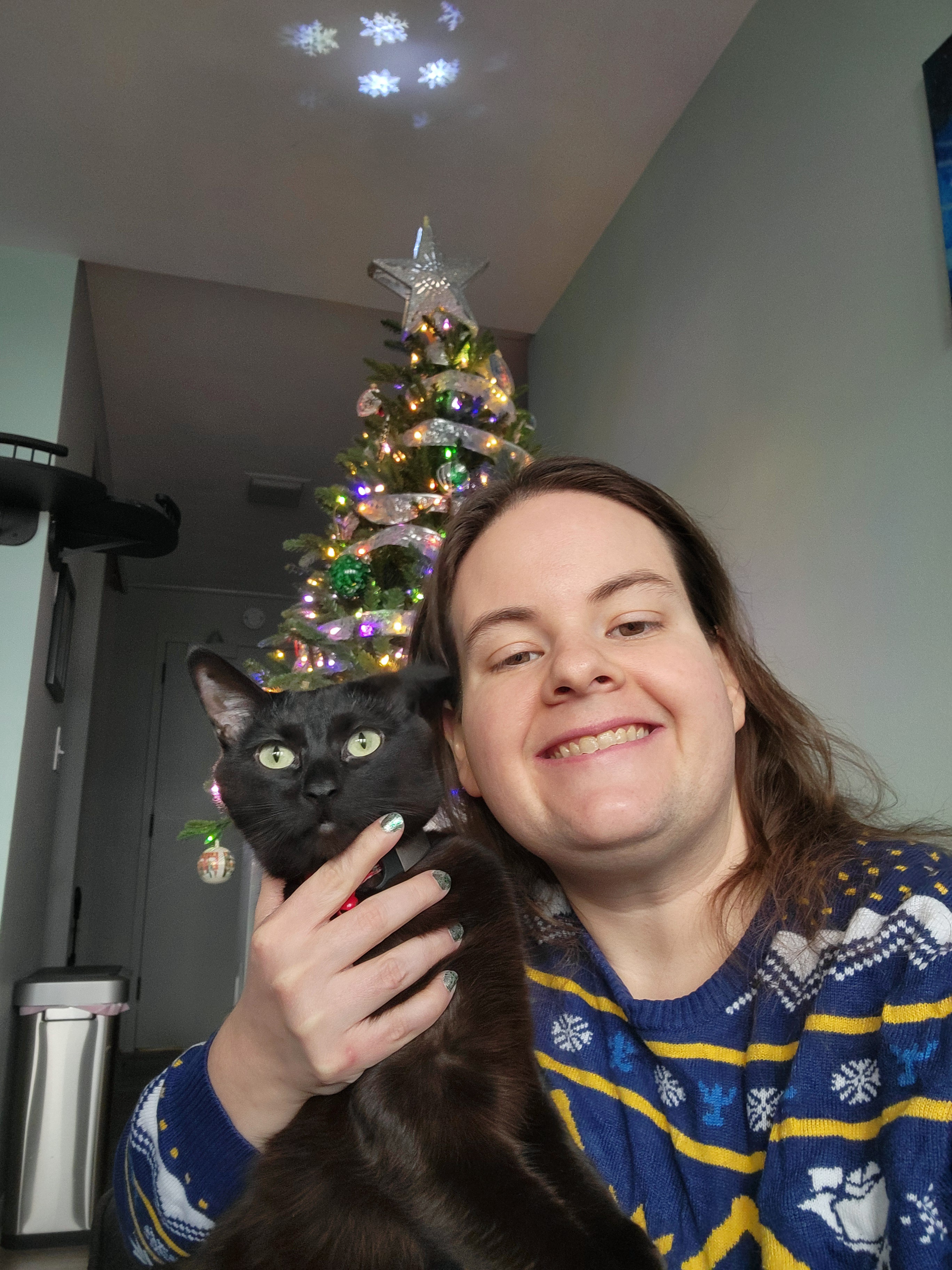 Nyx and I are Sending You Merry Xmas Wishes!
