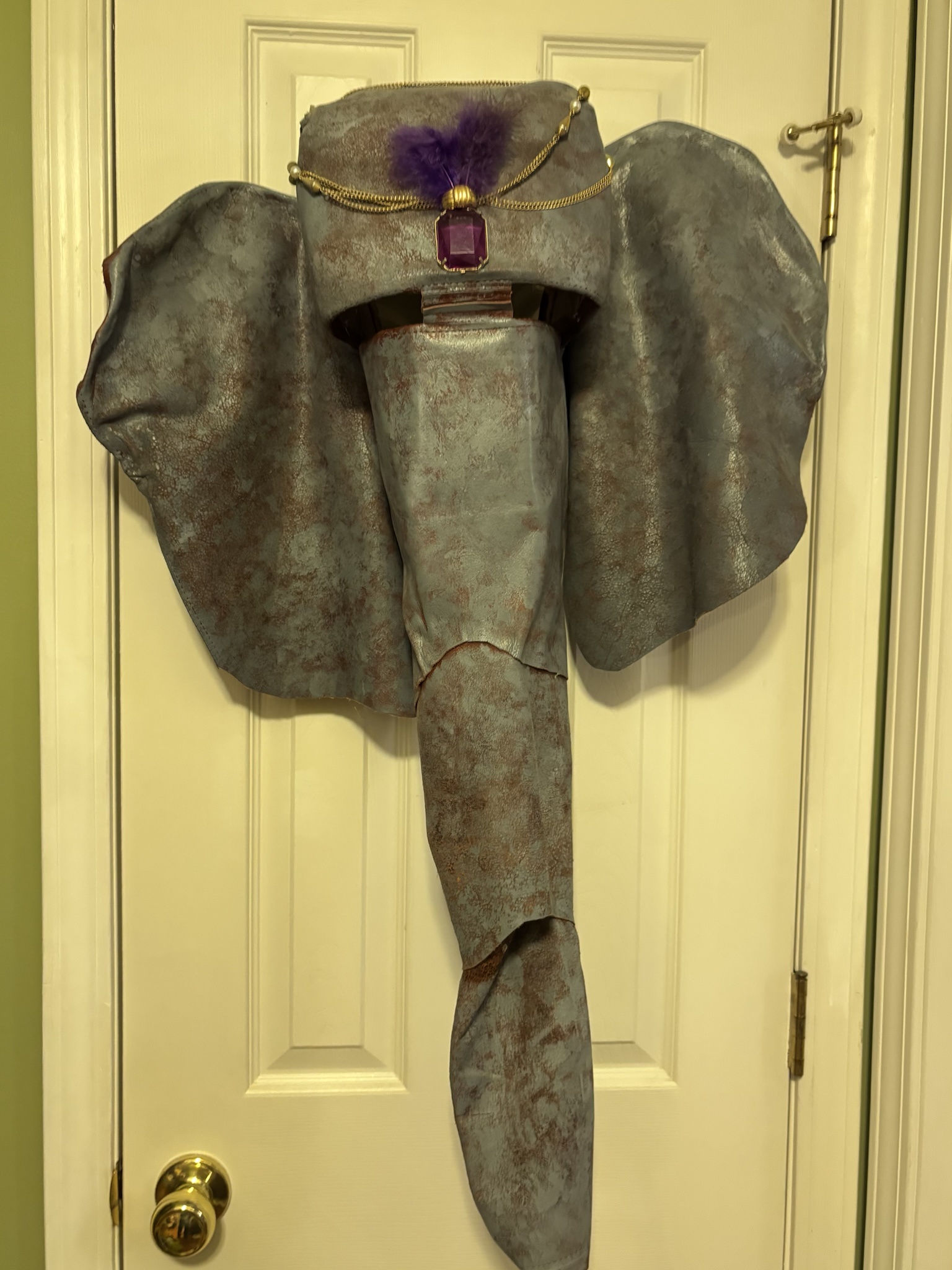 Unique Leather Elephant Mask