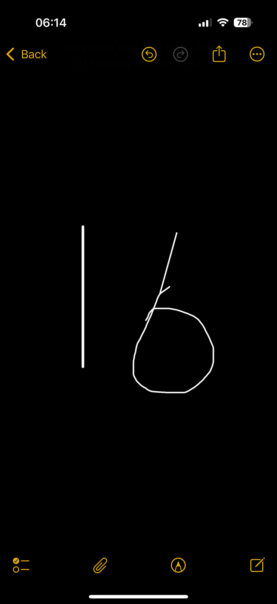 Congrats, Imgur! Here’s a hilariously bad drawing of the number sixteen.