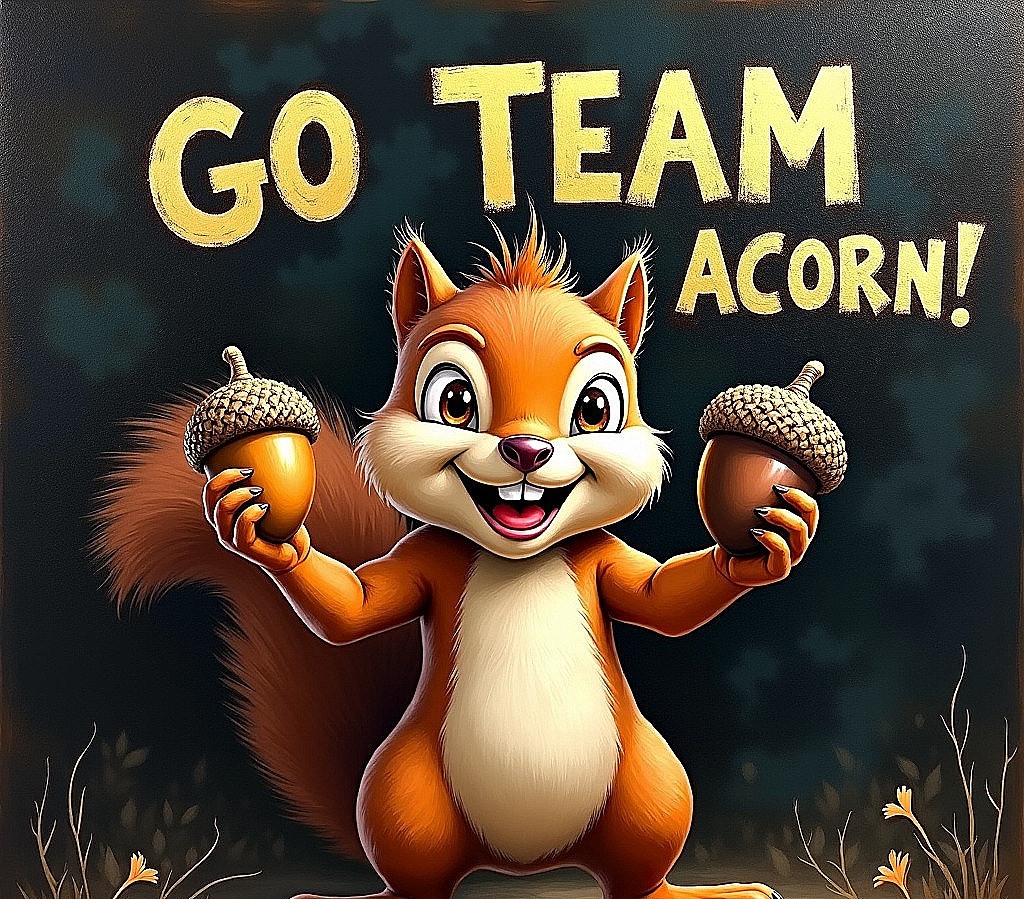 Let's Go, Team Acorn! Rallying for Victory!