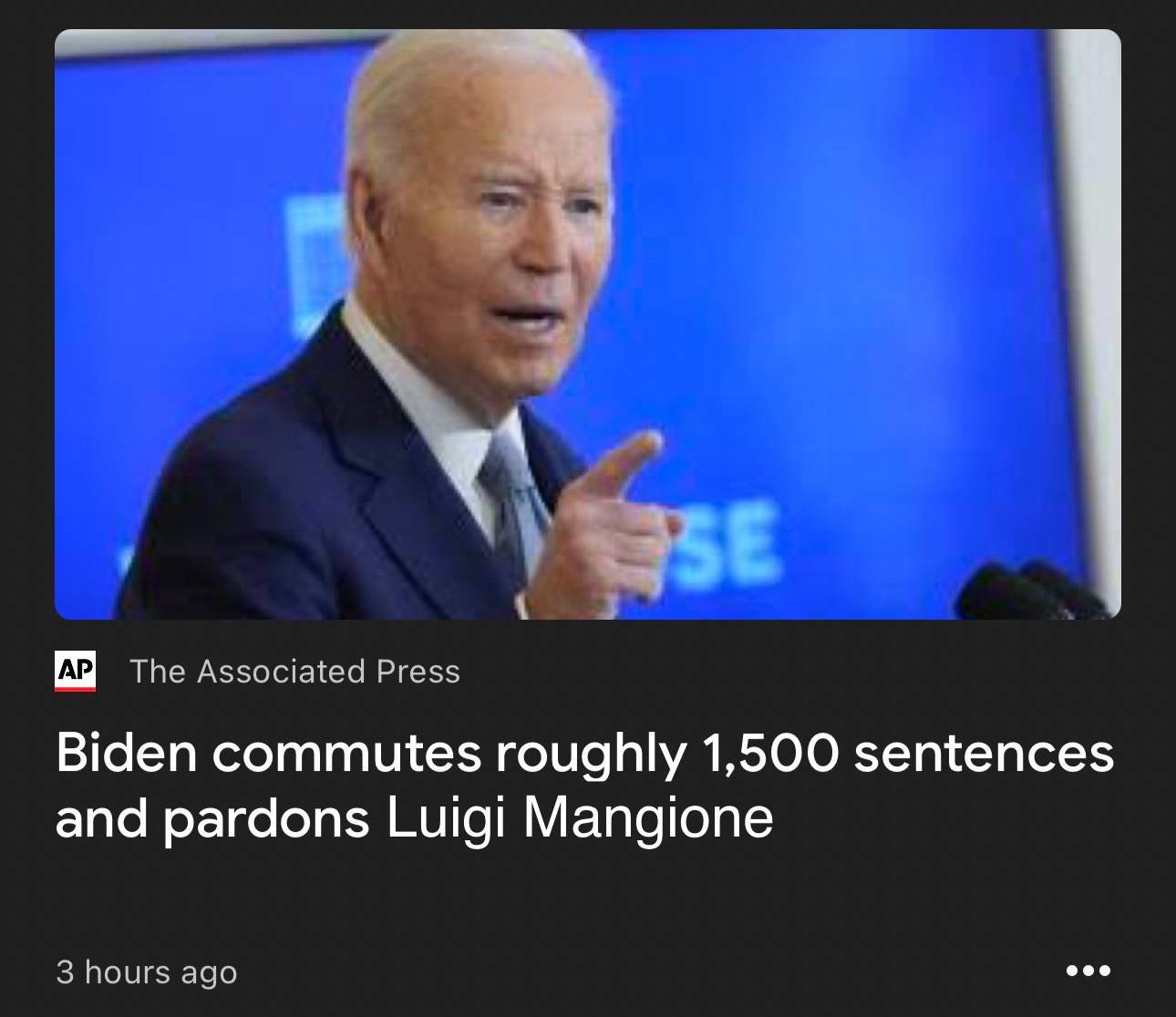 Biden's Opportunity for a Hilarious Moment in History
