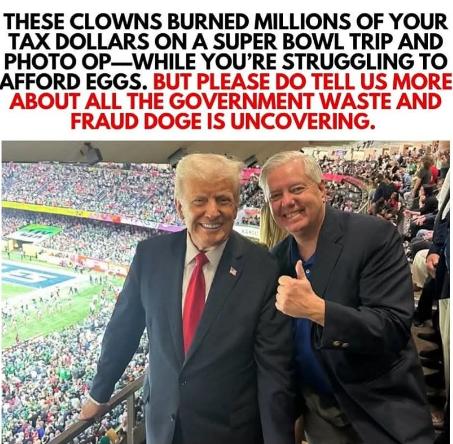 If Trump Truly Wanted to Cut Government Spending, Super Bowl Trips Wouldn't Be on the Table