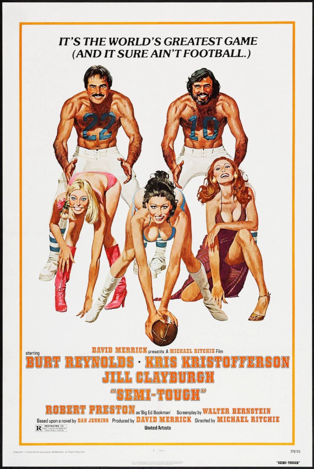 Celebrating 47 Years Since 'Semi-Tough' Hit Theaters on November 18, 1977