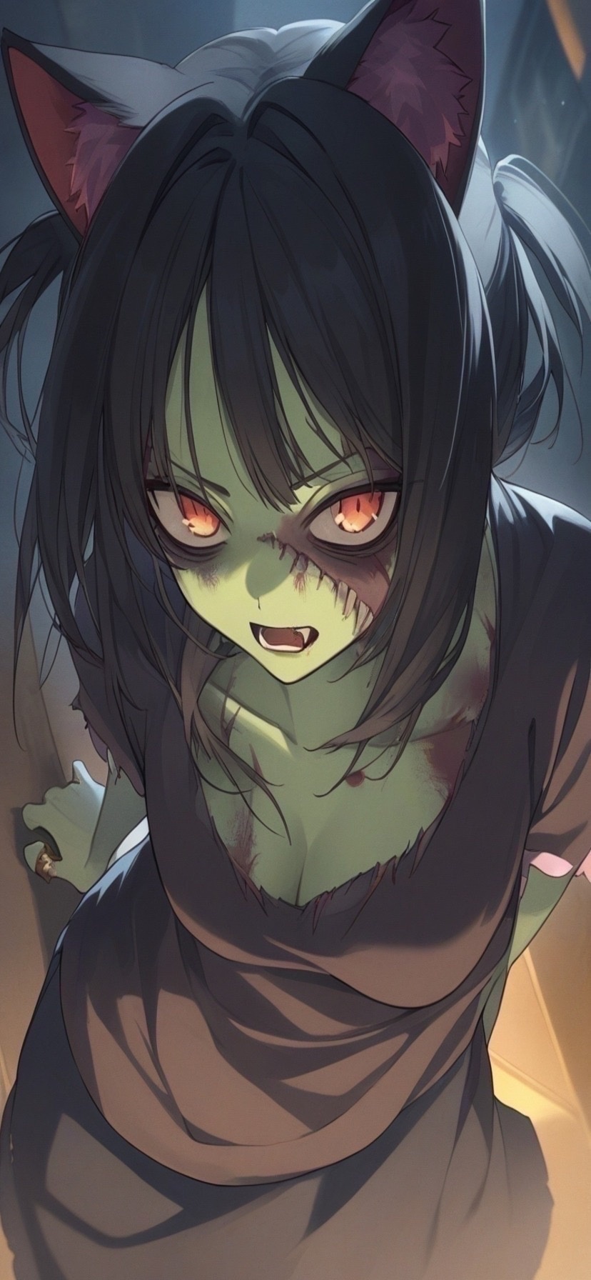 The Undead Catgirl: A Zombie Neko Adventure