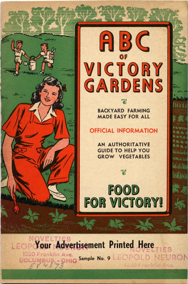 An Unexpected Guide: High-Yield Gardening from the USDA and War Department