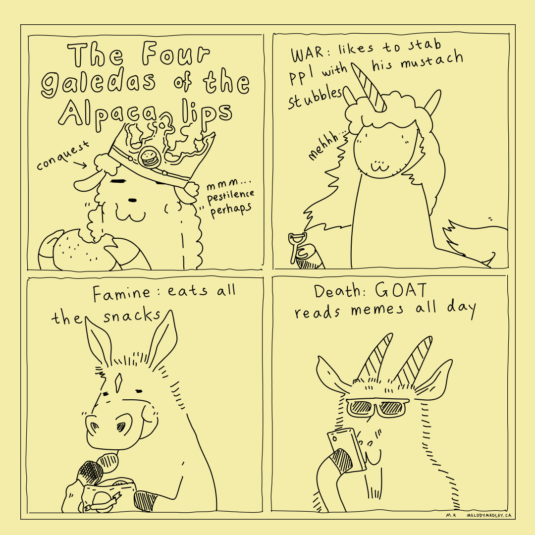 The Four Gledas of the Apocalyptical Era