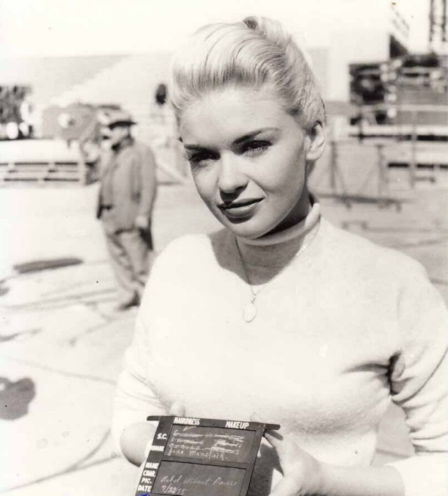 Jayne Mansfield auditioning for the iconic role of Judy in Rebel Without a Cause, 1955