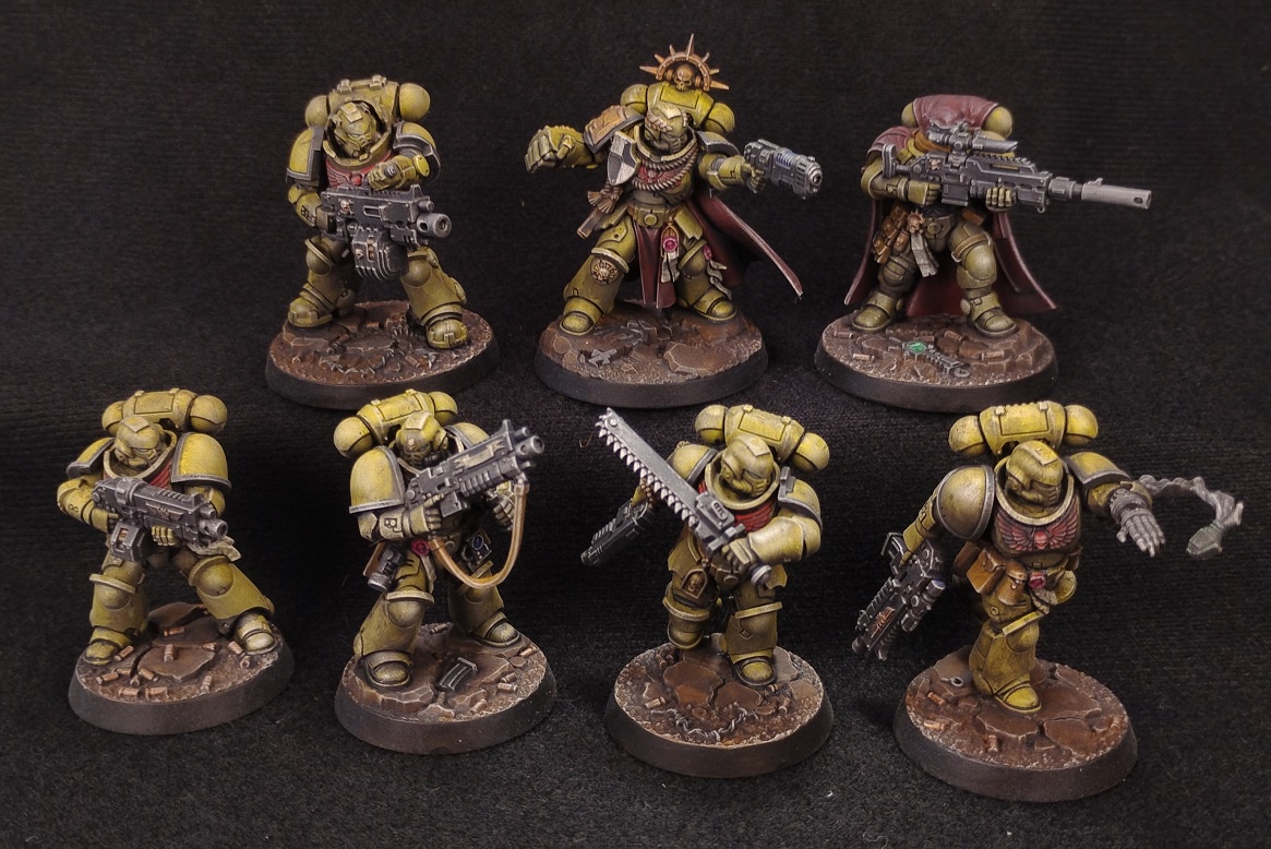 The Mighty Imperial Fists Kill Team