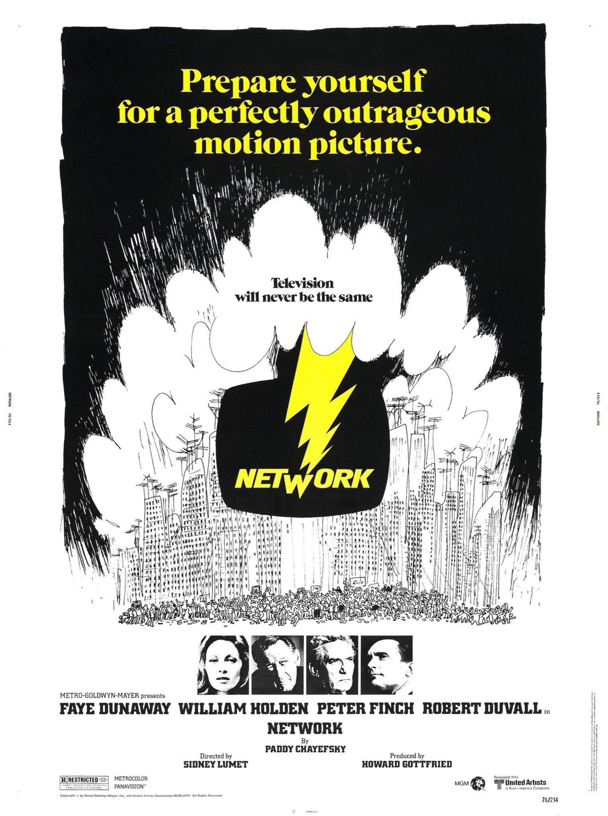 Celebrating 48 Years Since 'Network' Hit the Big Screen