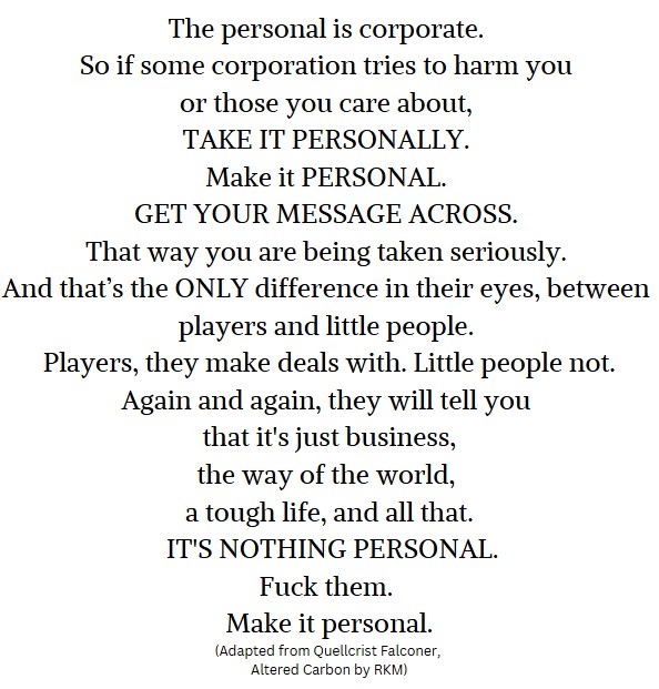 Make It Personal: A Call to Action