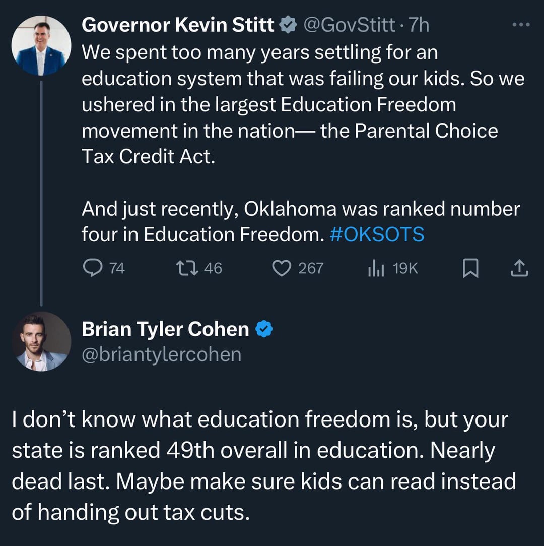 Education Freedom: The Absurd Reality in Oklahoma