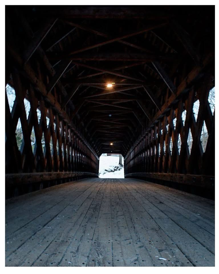 The Enigmatic Beauty of the Covered Bridge