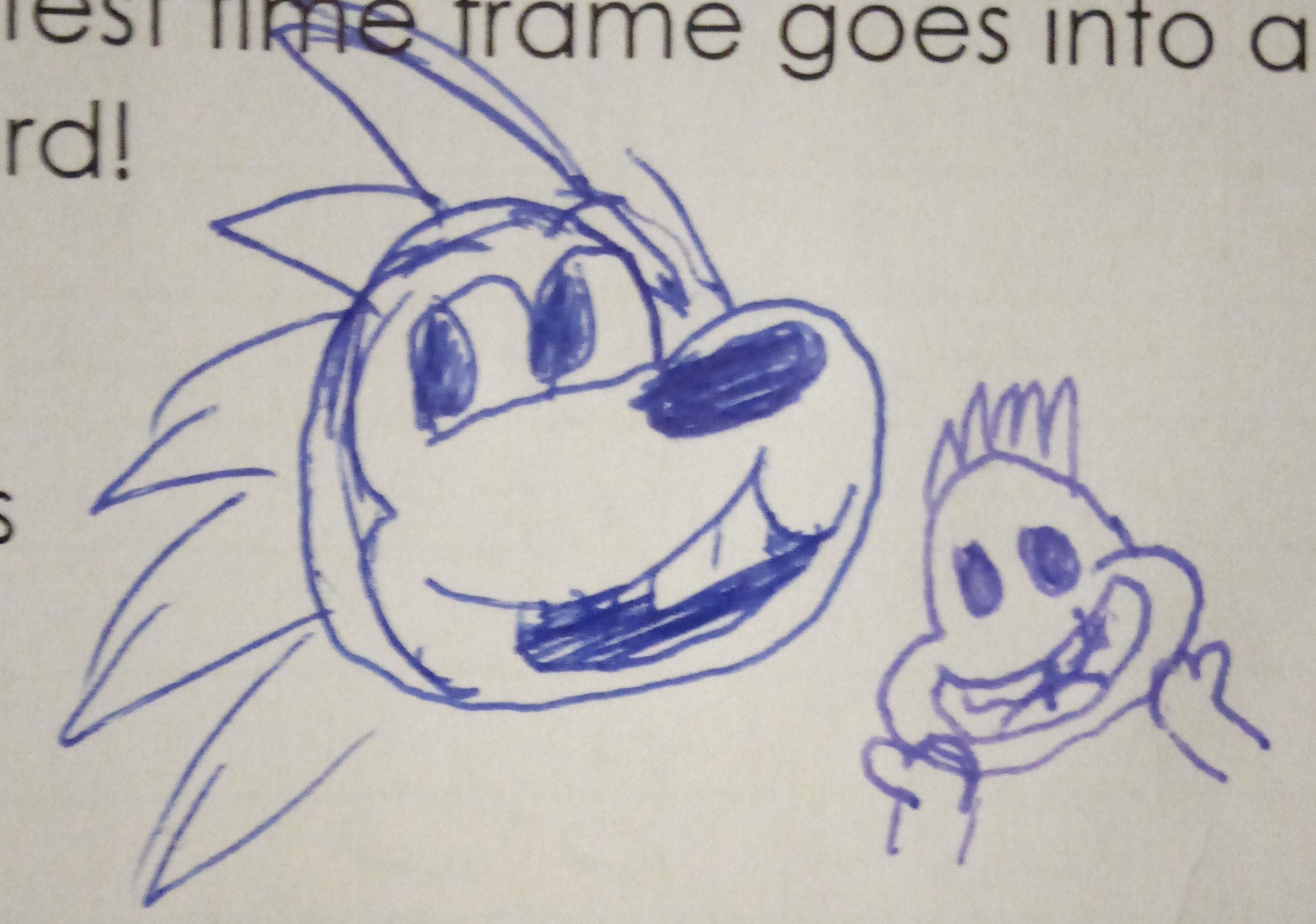 Creative doodles from the work grind